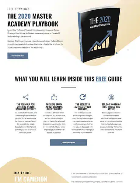 E-book style site web design Edmonton