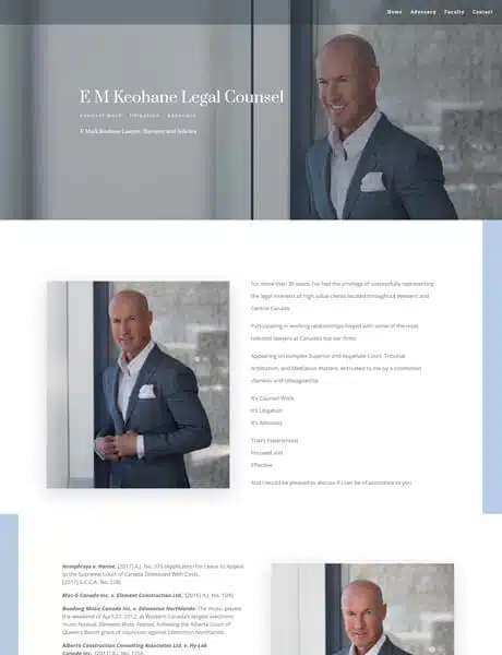 Cameron Barke Marketing Website Design