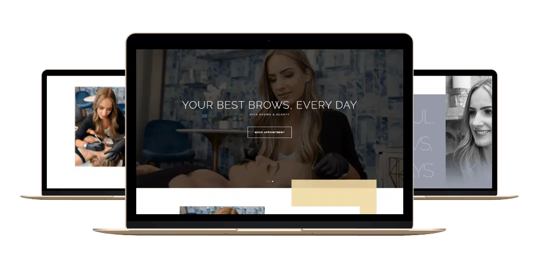 opiabrowsandbeauty.com mockup