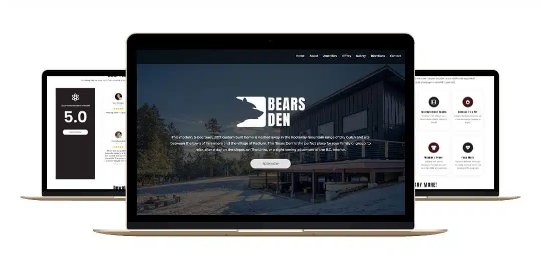 Bears Den Portfolio Mockup