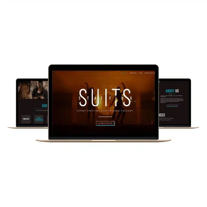 Suits Staffing Mockup