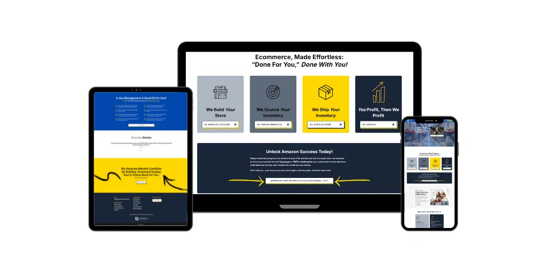 Cashflow Acquisitions Mockup Cameron Barke Marketing