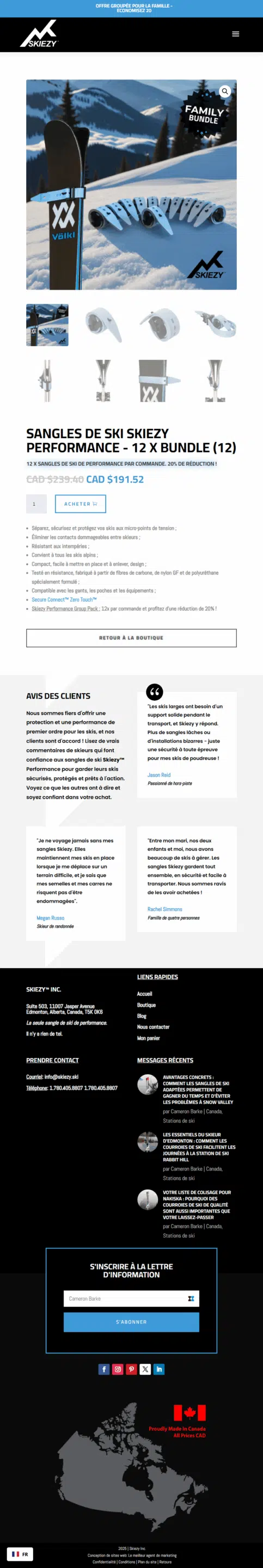 French Skiezy Product